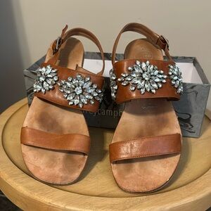 Jeffrey Campbell Dola Jewel Tan/Clear